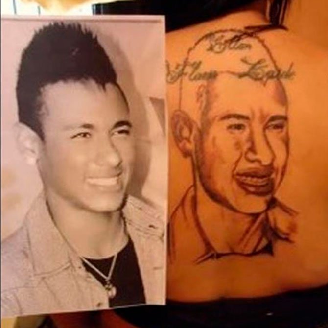 Tattoo Fail do Neymar
