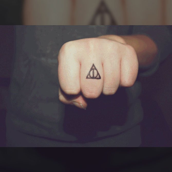 Tattoo Símbolo Harry Potter