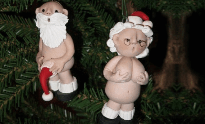30 enfeites bizarros de Natal