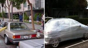 Mais 11 fotos de satisfatórias vinganças contra motoristas que estacionam feito idiotas