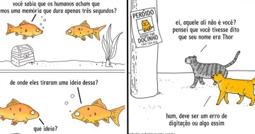 17 Diálogos bem humorados que os animais teriam se pudessem falar