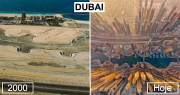 20+ Imagens impressionantes mostrando a transformação absurda de 15 cidades do mundo
