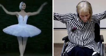 Mulher com Alzheimer relembra movimentos de quando era bailarina ao ouvir música